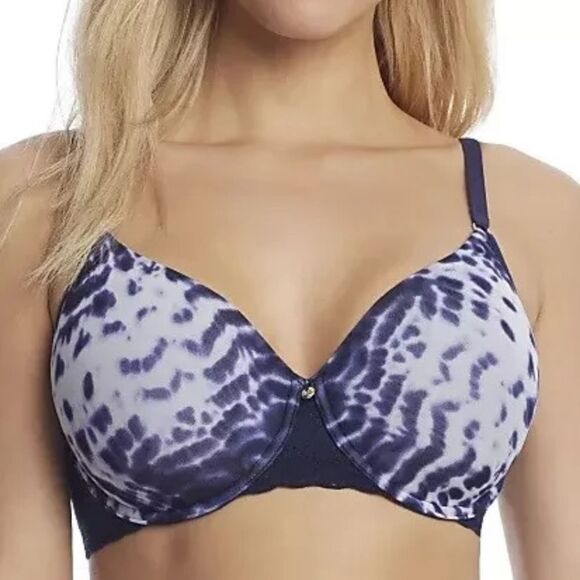 NATORI Midnight Tie Dye Bliss Perfection Comfort Bra size 34DD - Picture 1 of 10